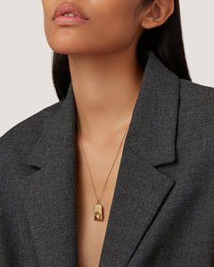 ZODIAC PENDANT NECKLACE - Cancer