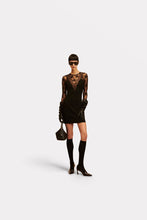 BITTA LACE DRESS - Black