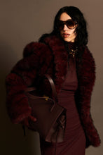 LIV FAUX FUR JACKET - Ruby Fox