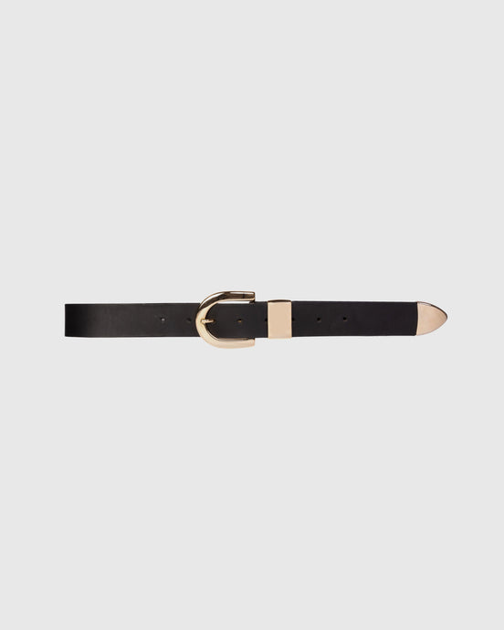 MENA BELT - Black/Gold