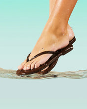AQUA FLIP FLOP - Brun