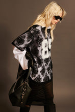 LILA LACE TEE - Black