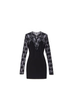 BITTA LACE DRESS - Black