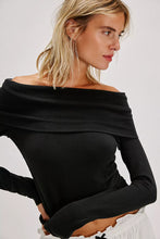 IRIS LAYERING TOP - Black