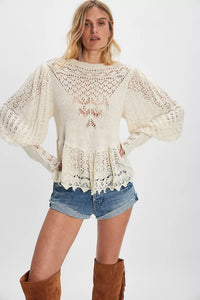 LUCINDA SWEATER - Ivory