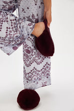 SNOWBALL SLIPPER - Cabernet