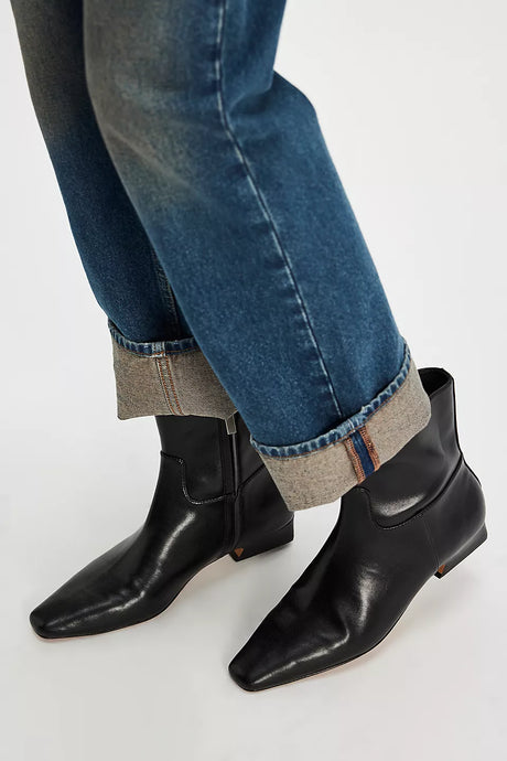 EASY DOES IT VEGAN ANKLE BOOTS - Black