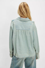 TATTERED & RUFFLED TOP - Vintage Tint