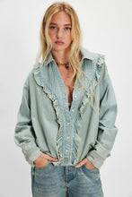 TATTERED & RUFFLED TOP - Vintage Tint
