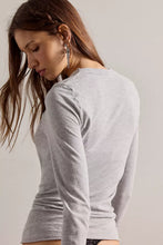 SO SOFT SEAMLESS LONG SLEEVE - Heather Grey