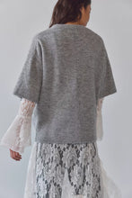 MARGOT SWEATER TEE - Heather Grey