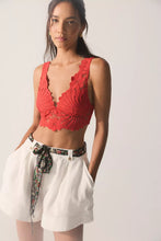 PETAL PARTY BRALETTE - Atlas Red
