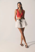 PETAL PARTY BRALETTE - Atlas Red