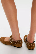 MAGGIE MARY JANE - Toffee Suede