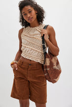 PINK SANDS SMOCKED TOP