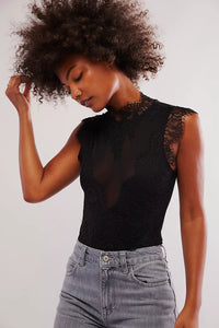 SWEET NOTHING BODYSUIT - Black
