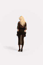 LILA LACE TEE - Black