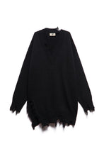 TINA OVERSIZED SWEATER - Black