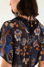 SNAKES BOUQUET BLOUSE