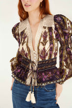 SAND EMBROIDERED BLOUSE