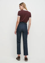 FAVORITE DAUGHTER RINGER TEE - Burgundy/White