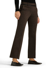 FRANCOISE CROPPED- Micro Tweed Espresso