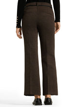 FRANCOISE CROPPED- Micro Tweed Espresso