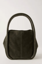 BARLOW SUEDE BUCKET BAG - Dark Olive
