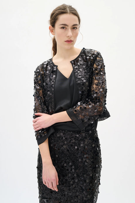 DAVINA BOLERO - Black