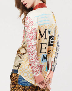 ISABEL TIGER PRINT SHIRT