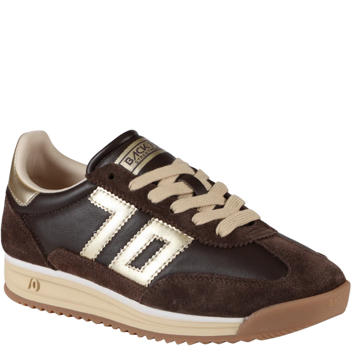 JOGGER N - Coffee/Gold