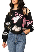 DANCE SHOES SWEATSHIRT - Black