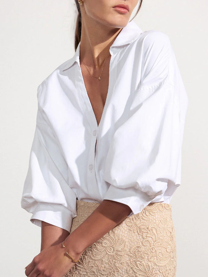 KATE SHIRT - White