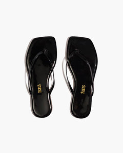 SQUARE TOE LILY - Black Gloss