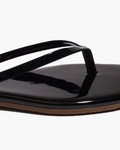 SQUARE TOE LILY - Black Gloss