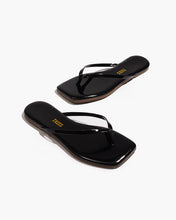 SQUARE TOE LILY - Black Gloss