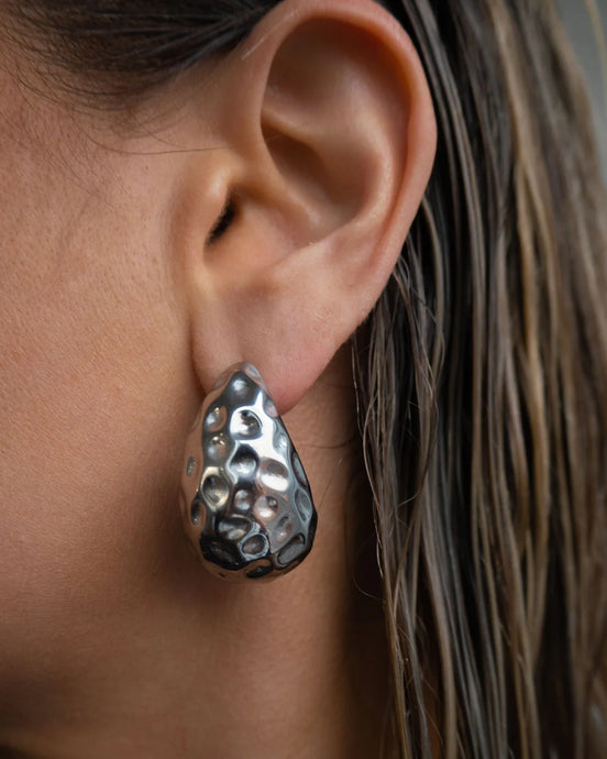 THE DOHENY EARRINGS - Silver