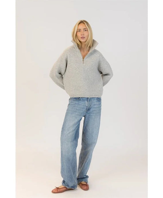 EVA PULLOVER - Light Grey