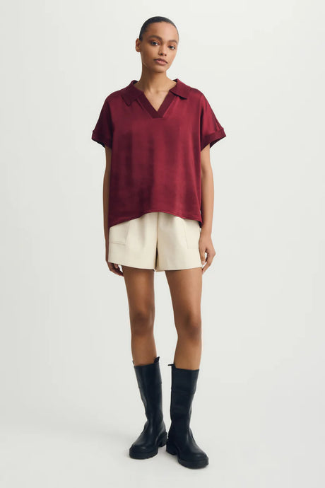 JILL TOP - Red Wine