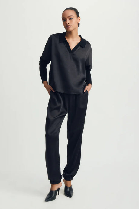 TINA TOP - Black
