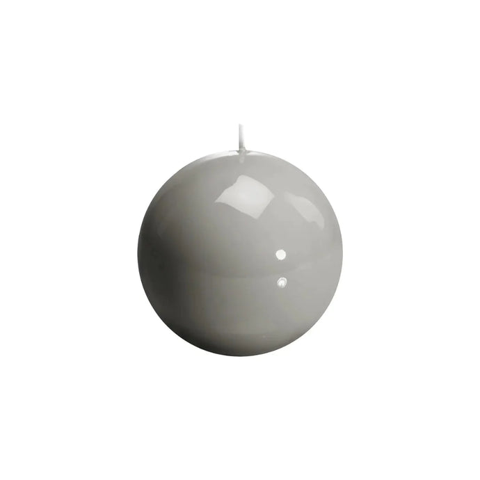 BALL CANDLE MEDIUM - Pearl Grey