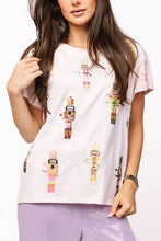 LIGHT PINK OCKTAIL SERVING NUTCRACKER TEE