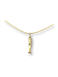ISLA FISH NECKLACE - Gold