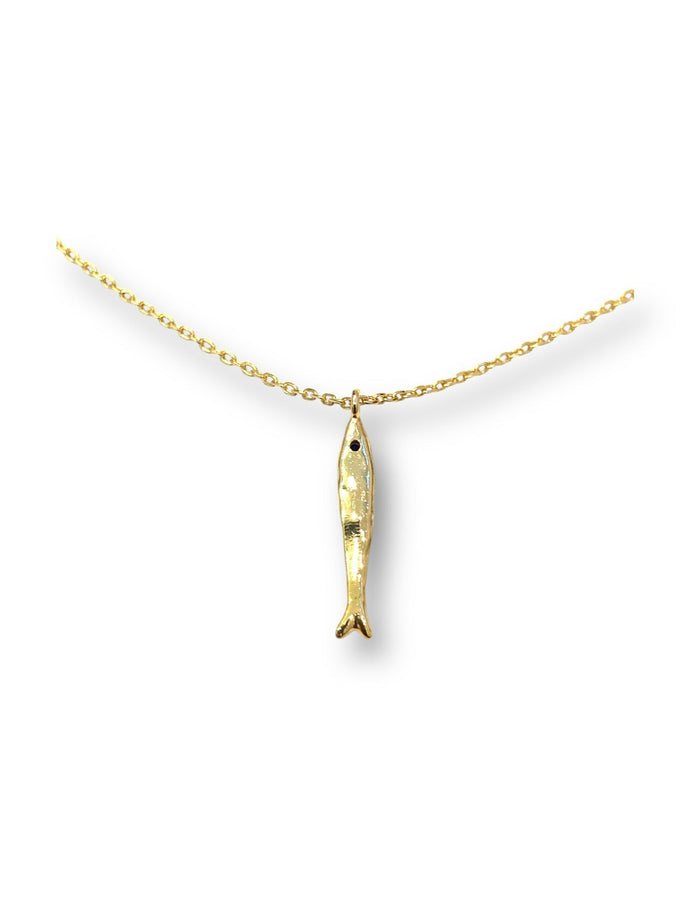 ISLA FISH NECKLACE - Gold