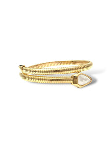 SOFIA COIL BRACELET - Gold