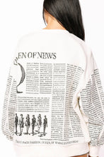 QUEEN OF NEWS SWEATSHIRT