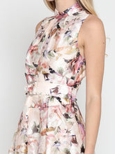 FLORAL ORGANZA DRESS