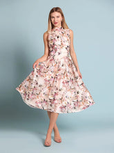 FLORAL ORGANZA DRESS