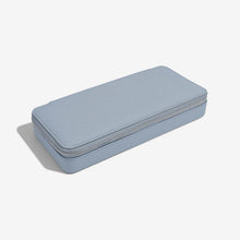 SLEEK NECKLACE TRAVEL JEWELRY BOX  - Dusty Blue
