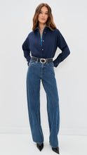 UPTOWN BODYSUIT - Navy/Potter Stripe